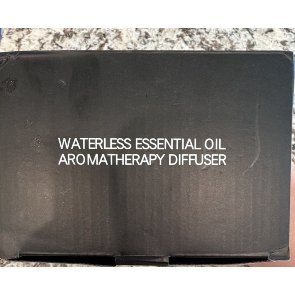 Waterless Essential Oil Aromatherapy Diffuser E200, 20ml Electric, Black
